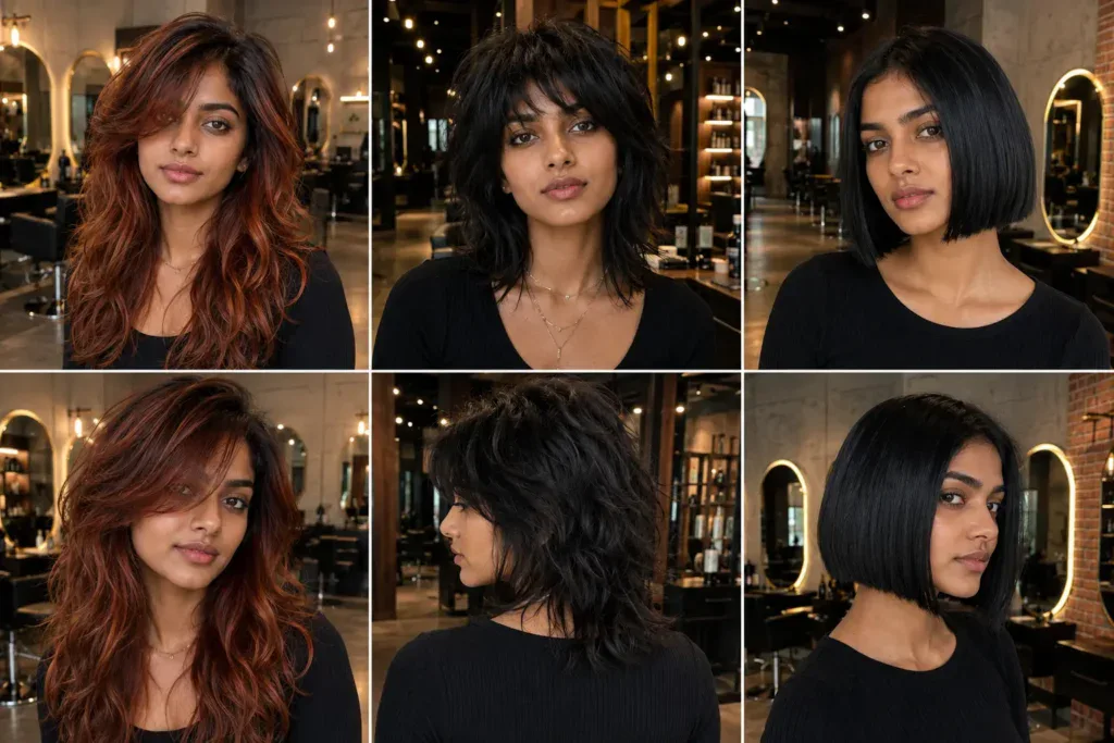 Trending Haircuts 2026 India - Toni & Guy Anna Nagar Madurai trending haircuts 2026 india butterfly cut wolf cut bob toni and guy anna nagar madurai
